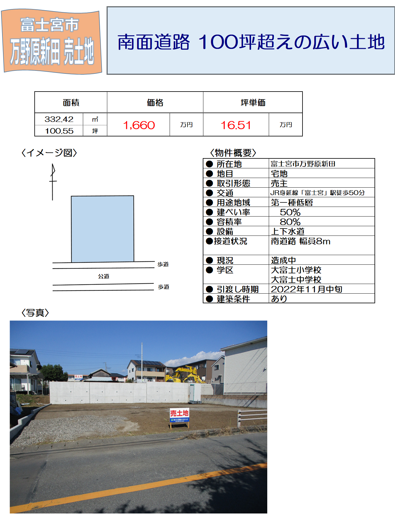 大富士小学校近接の